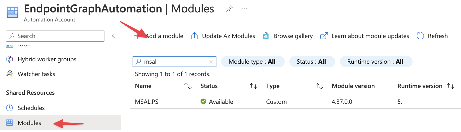 Automation Account with MSAL /2023/advanced-reporting-machine/automationmsal.png#center